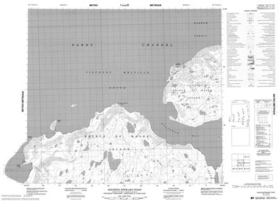 068C16 - HOUSTON STEWART POINT - Topographic Map