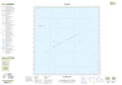 069A01 - DES VOEUX ISLAND - Topographic Map