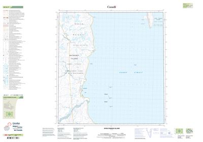 069A07 - REINDEER BAY - Topographic Map