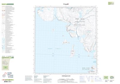 069A09 - FAIRHOLME ISLAND - Topographic Map