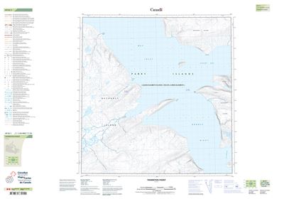 069B01 - THORNTON POINT - Topographic Map