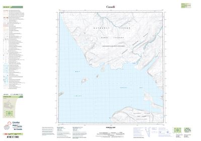 069B08 - PURCELL BAY - Topographic Map