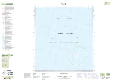 069B15 - SEYMOUR ISLAND - Topographic Map
