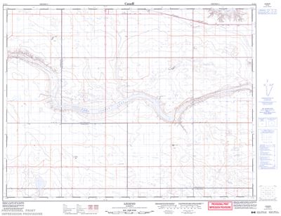 072E05 - LEGEND - Topographic Map