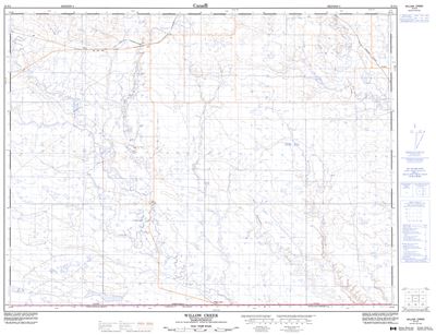 072F04 - WILLOW CREEK - Topographic Map