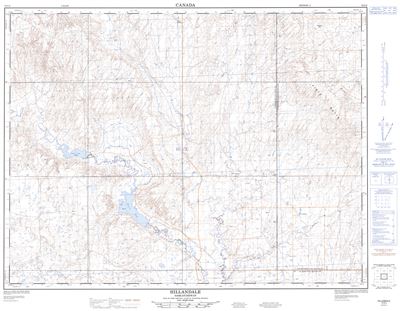 072G05 - HILLANDALE - Topographic Map