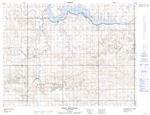 072G08 - WOOD MOUNTAIN - Topographic Map