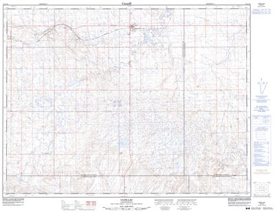 072G12 - CADILLAC - Topographic Map