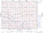 072H - WILLOW BUNCH LAKE - Topographic Map