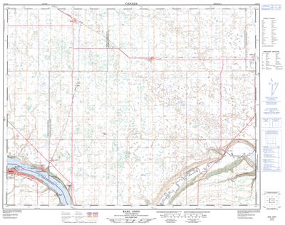 072I15 - EARL GREY - Topographic Map