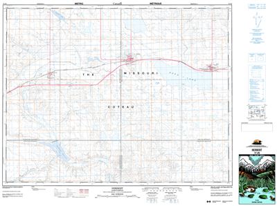 072J06 - HERBERT - Topographic Map