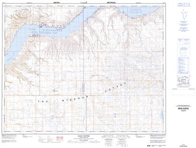 072J11 - MAIN CENTRE - Topographic Map