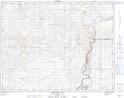 072L07 - WATCHING HILL - Topographic Map