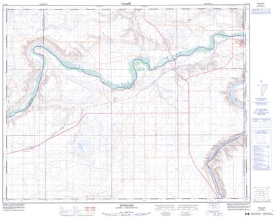 072L16 - BINDLOSS - Topographic Map