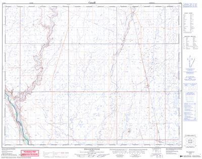 072M04 - POLLOCKVILLE - Topographic Map