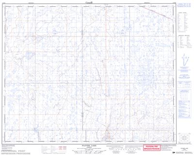 072M06 - PLOVER LAKE - Topographic Map