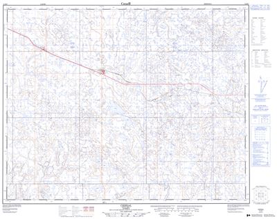 072M07 - CEREAL - Topographic Map