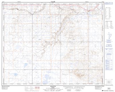 072M15 - MONITOR - Topographic Map