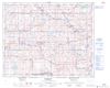 072N - KINDERSLEY - Topographic Map