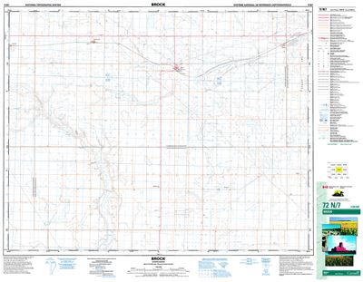 072N07 - BROCK - Topographic Map