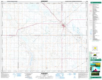 072N14 - KERROBERT - Topographic Map