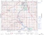 072O - ROSETOWN - Topographic Map