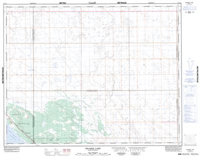 072O01 - KRAMER LAKE - Topographic Map