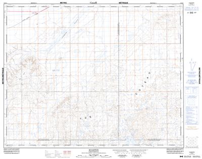 072O04 - HUGHTON - Topographic Map