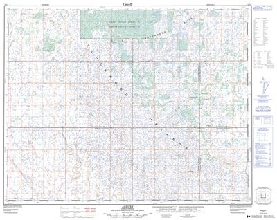 072P01 - ARBURY - Topographic Map