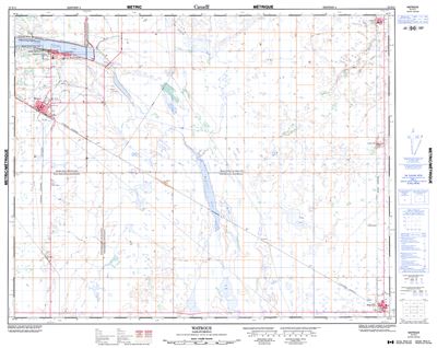 072P11 - WATROUS - Topographic Map