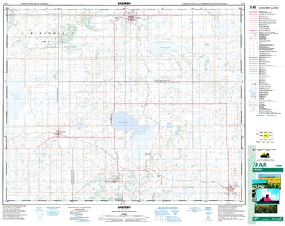 073A05 - BREMEN - Topographic Map