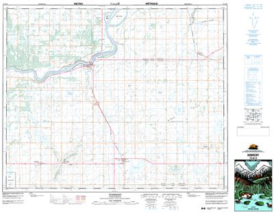 073A13 - DOMREMY - Topographic Map