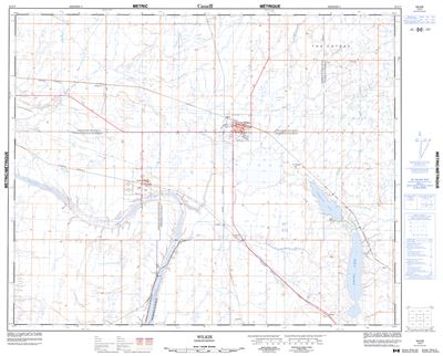 073C07 - WILKIE - Topographic Map