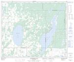 073F10 - BRIGHTSAND LAKE - Topographic Map