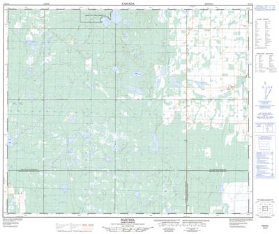 073F14 - BARTHEL - Topographic Map