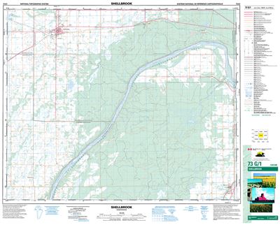 073G01 - SHELLBROOK - Topographic Map