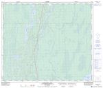 073J13 - DUROCHER LAKE - Topographic Map