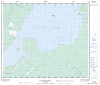073K13 - PRIMROSE LAKE - Topographic Map