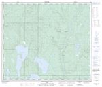 073L14 - TOUCHWOOD LAKE - Topographic Map