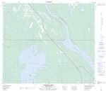 073N09 - KAZAN LAKE - Topographic Map