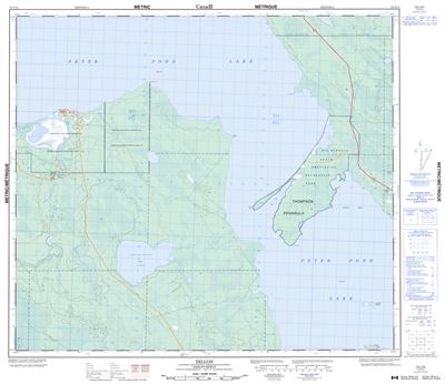 073N15 - DILLON - Topographic Map