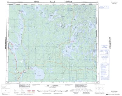 073O - ILE-A-LA-CROSSE - Topographic Map