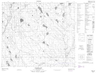 073O06 - BREWER LAKE - Topographic Map