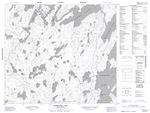 073O10 - PINEHOUSE LAKE - Topographic Map