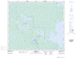 073P04 - MORIN LAKE - Topographic Map