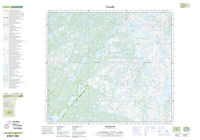 073P09 - GUNCOAT BAY - Topographic Map