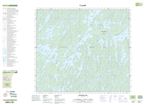 073P11 - KAVANAGH LAKE - Topographic Map