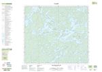073P12 - BLACK BEAR ISLAND LAKE - Topographic Map