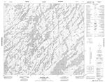 073P14 - MCTAVISH LAKE - Topographic Map