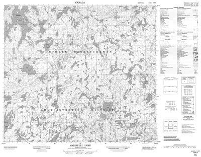 074A01 - MARIBELLI LAKE - Topographic Map